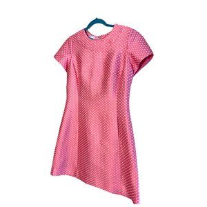 Sara Campbell Polka Dot Short Sleeve Dress